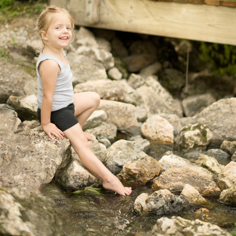Fun Outdoor Activities For Kids - Fording A Stream