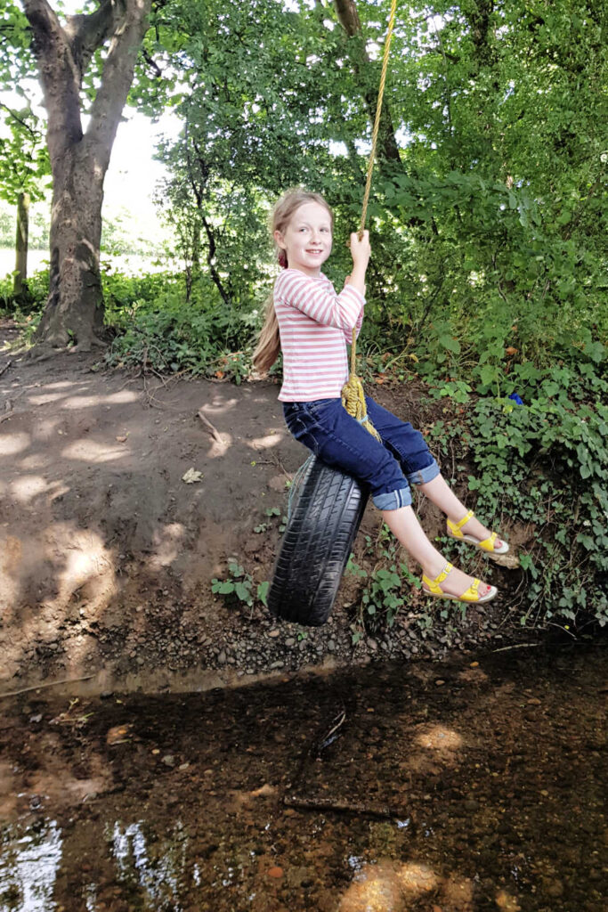 Fun Outdoor Activities For Kids - Tyre Swing