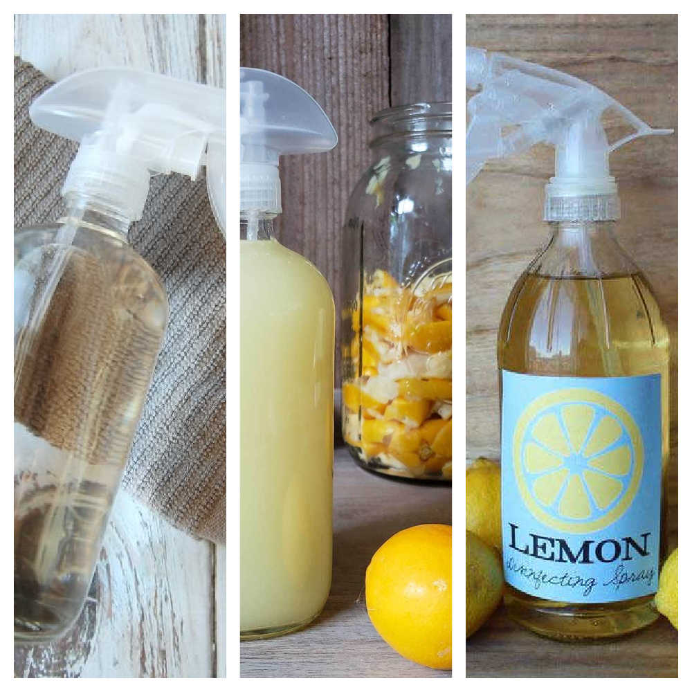 Natural Disinfectant Cleaning Recipes