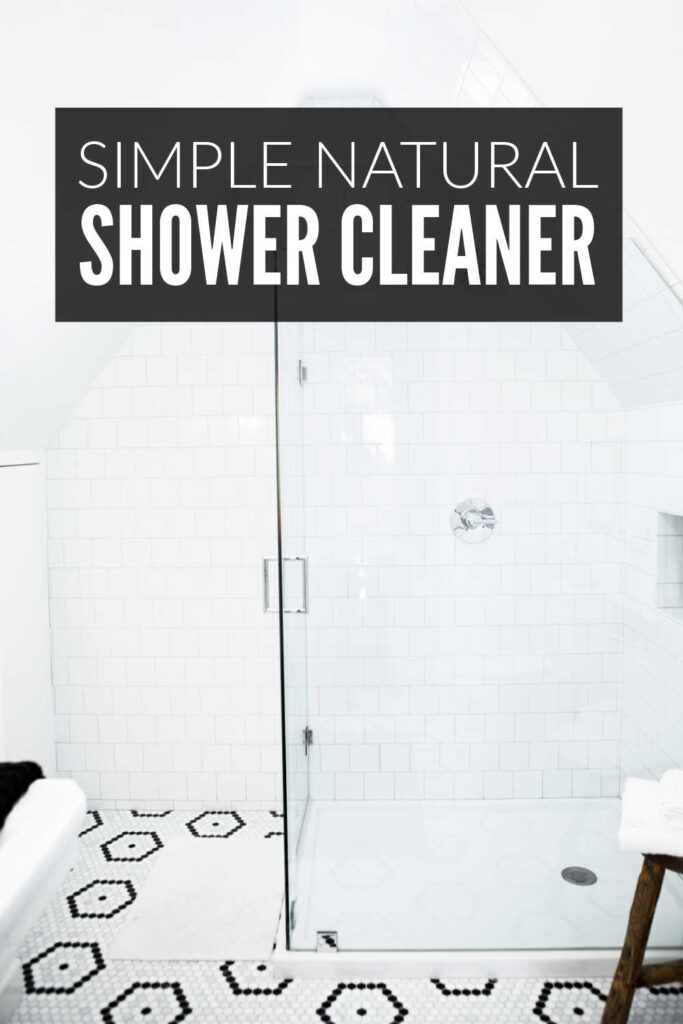 Natural Shower Cleaner Recipe