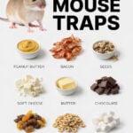 Infographic of best mouse trap baits