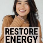 Smiling woman wearing sweater