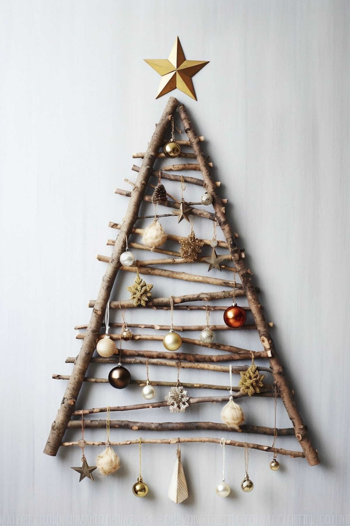 Wall Christmas Tree Decor