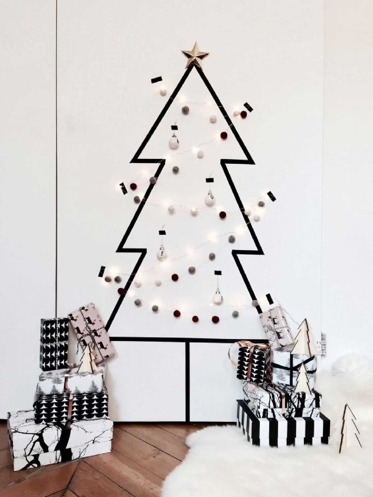 Wall Christmas Tree Decor