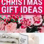 Collage of DIY Christmas gift ideas