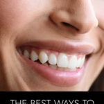 Close up of young woman with bright smile