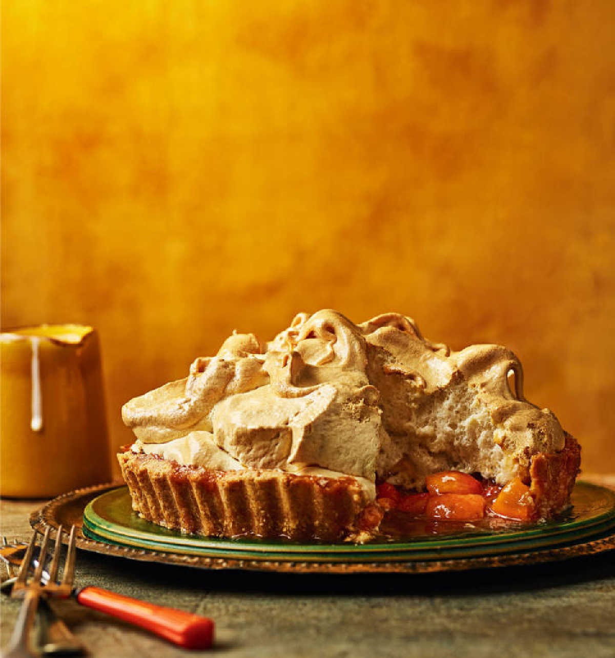 Peach Meringue Pie