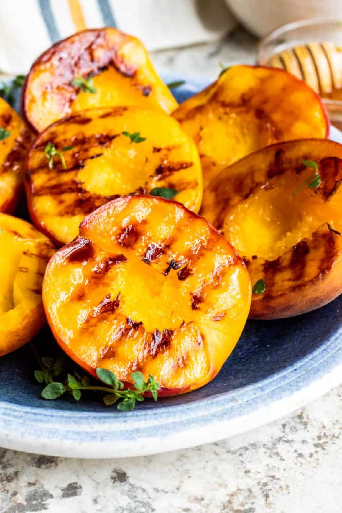 Grilled Peaches