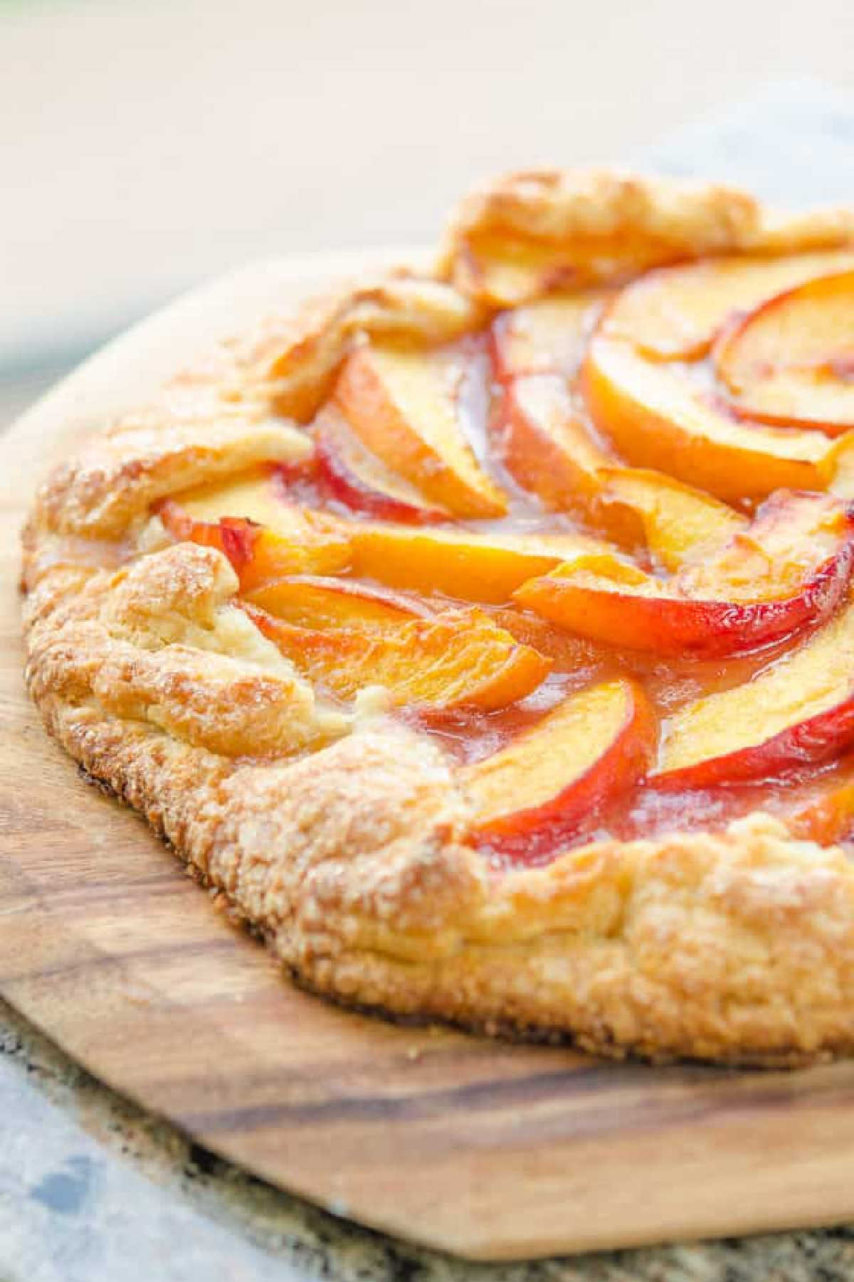 Peach Crostata