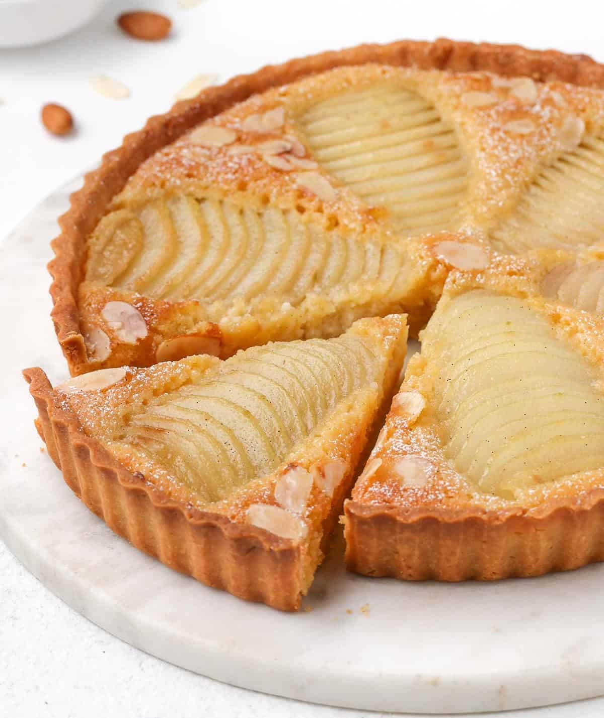 Pear Frangipane Tart