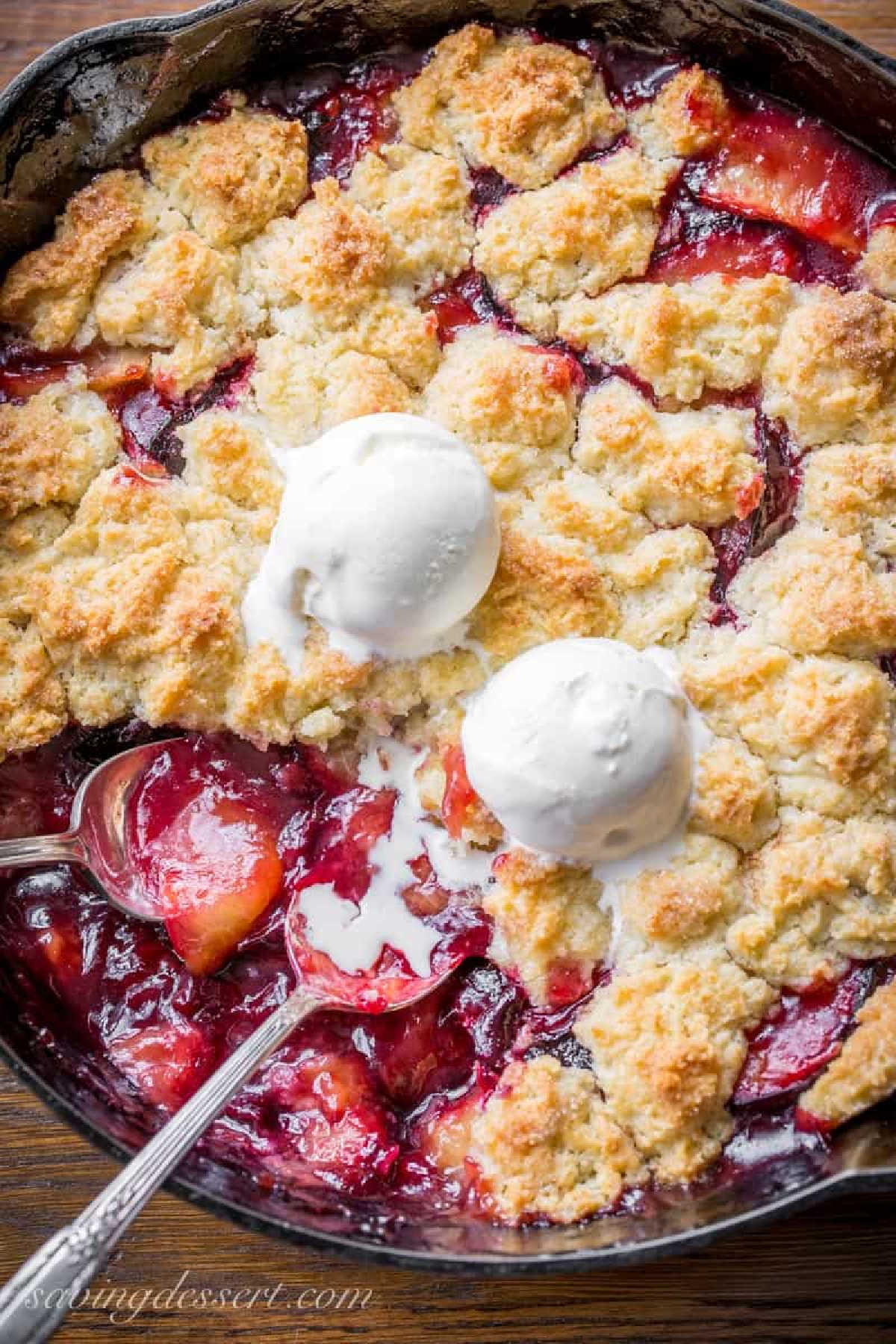 Plum Cobbler