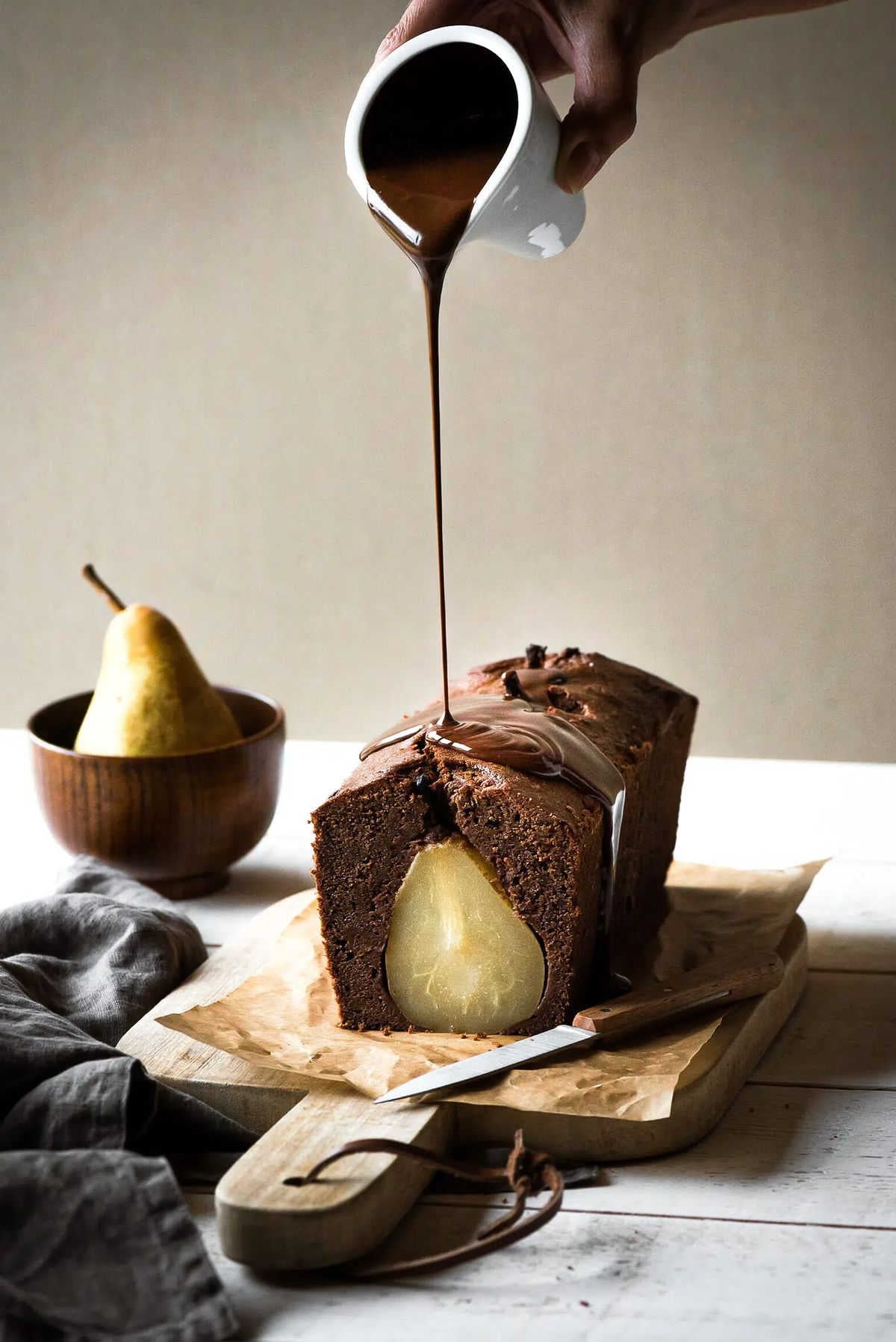 Chocolate Pear Cake