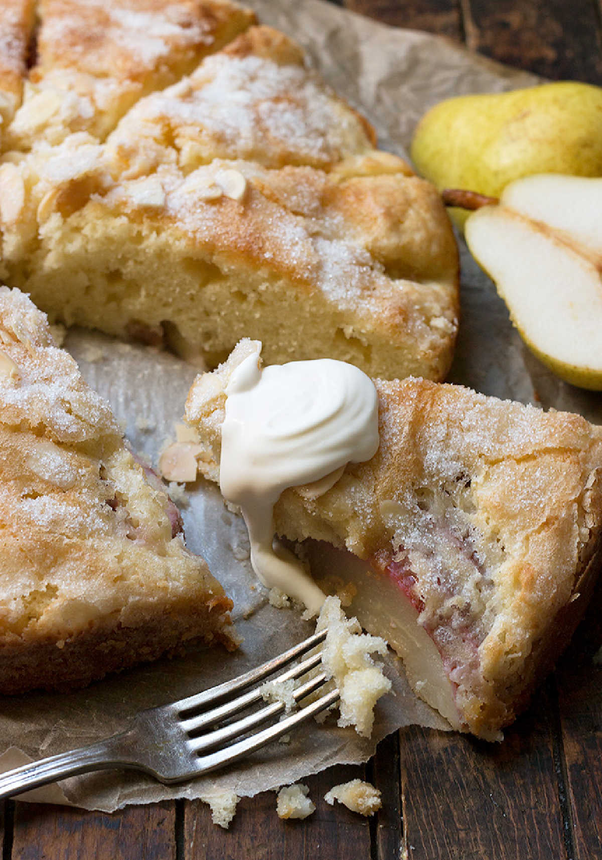 French Pear Cake