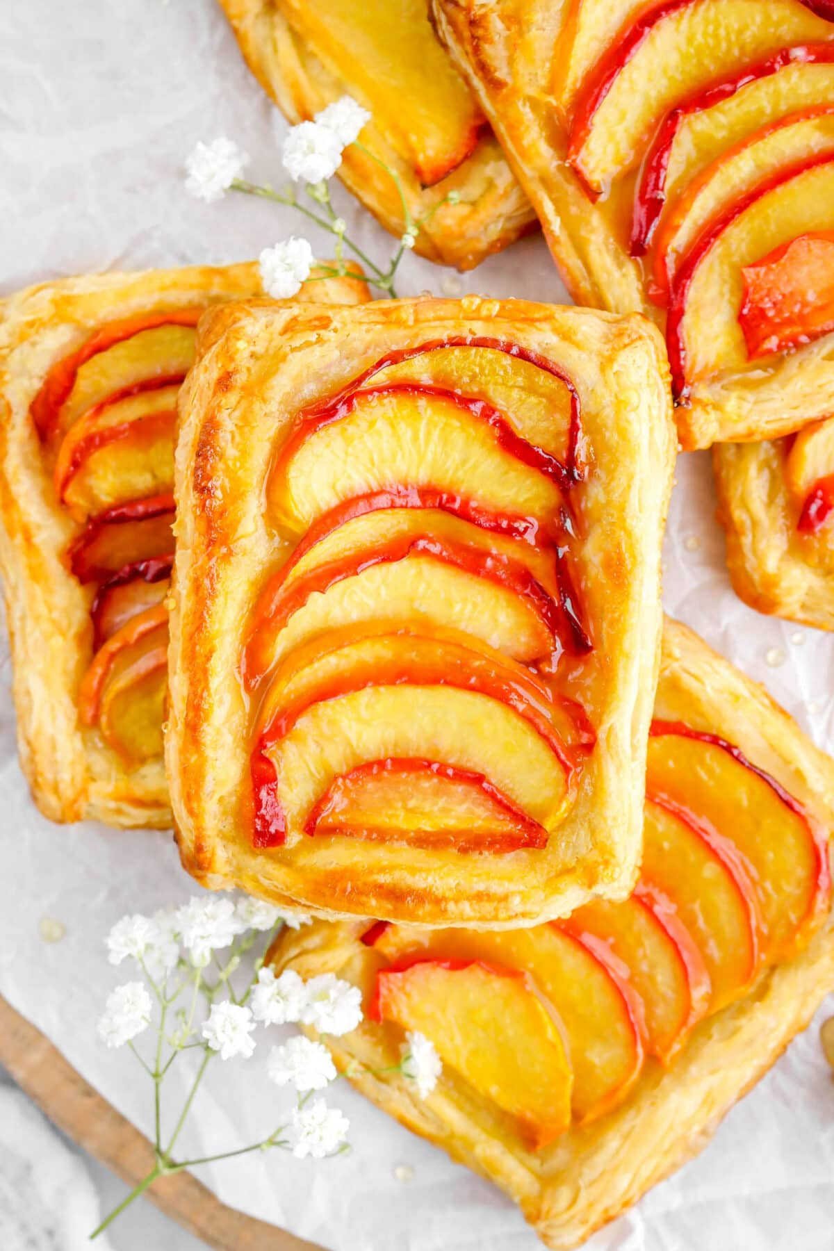 Mini Peach Tarts