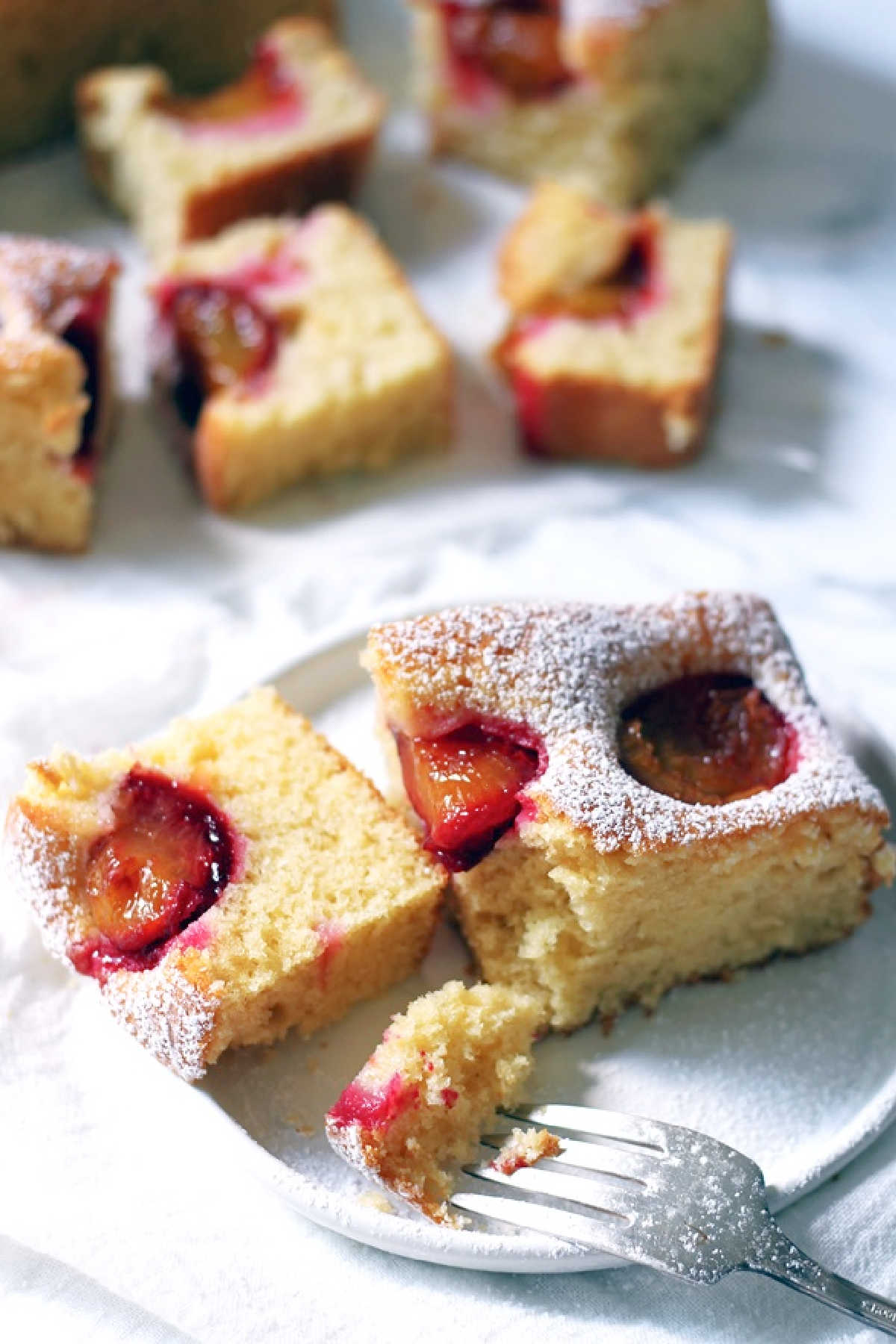 Austrian plum cake