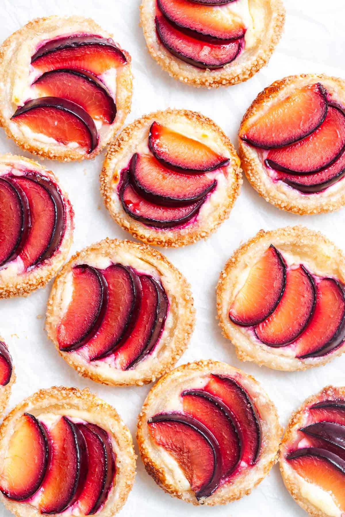 Plum Tartlets