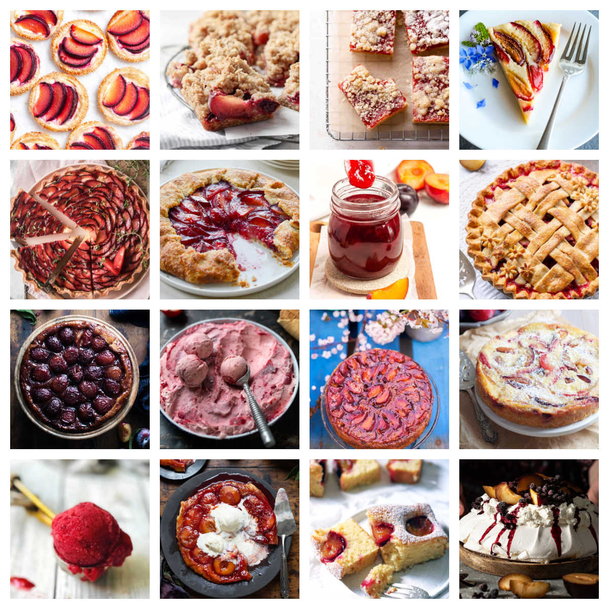 Collection of plum recipes