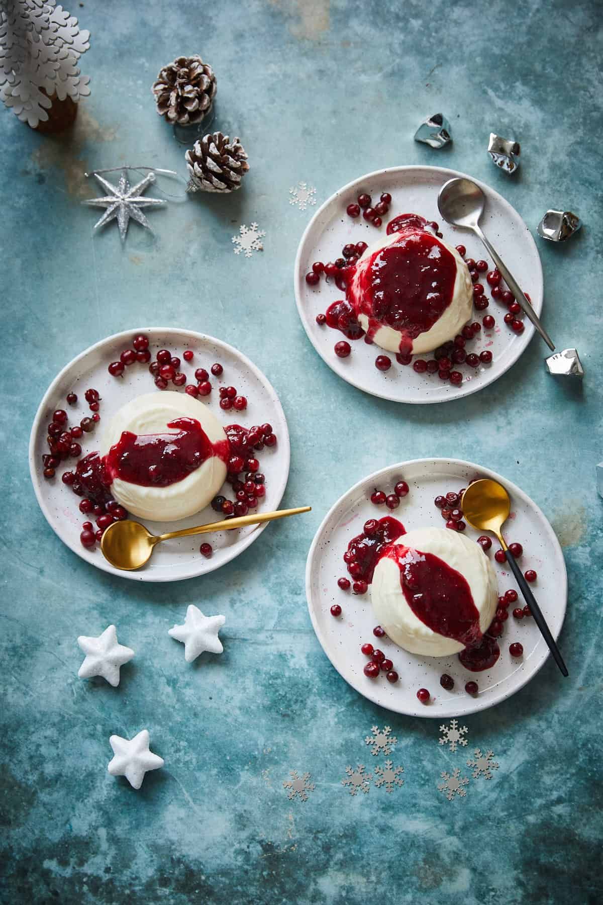 Christmas Pannacotta