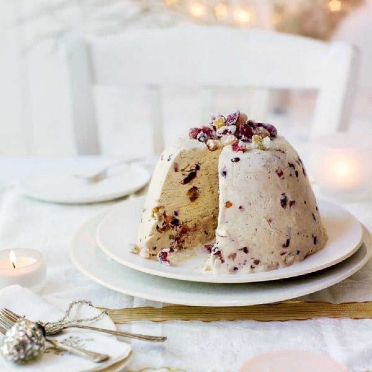 Christmas Pudding Semifreddo