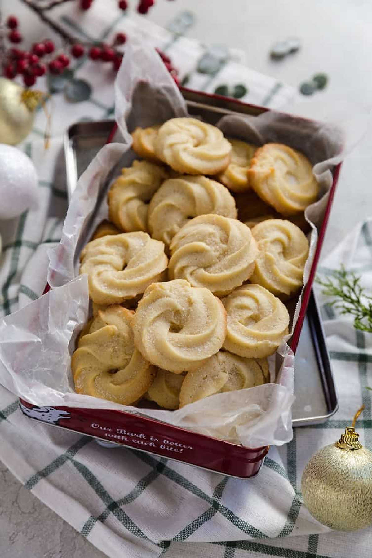 Danish Butter Christmas Cookies