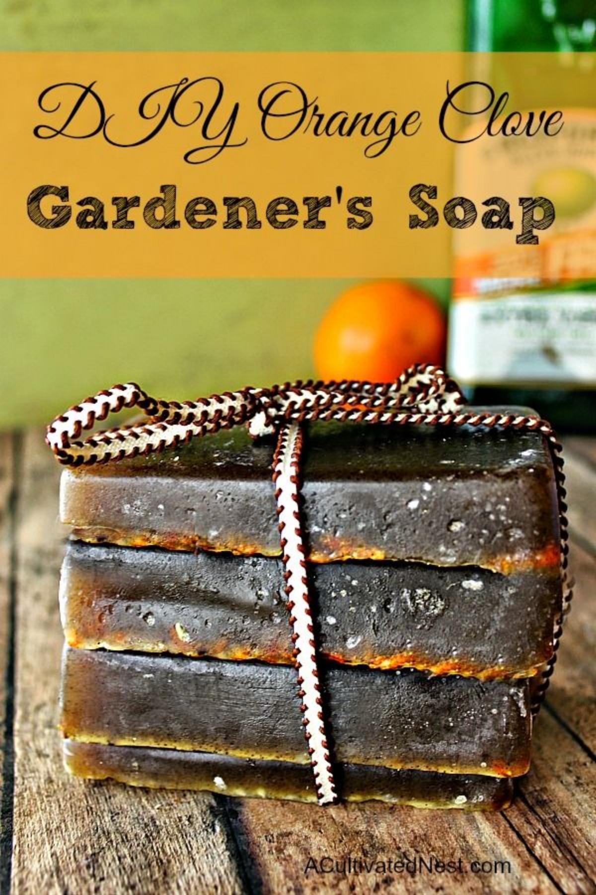 DIY Gardeners Soap