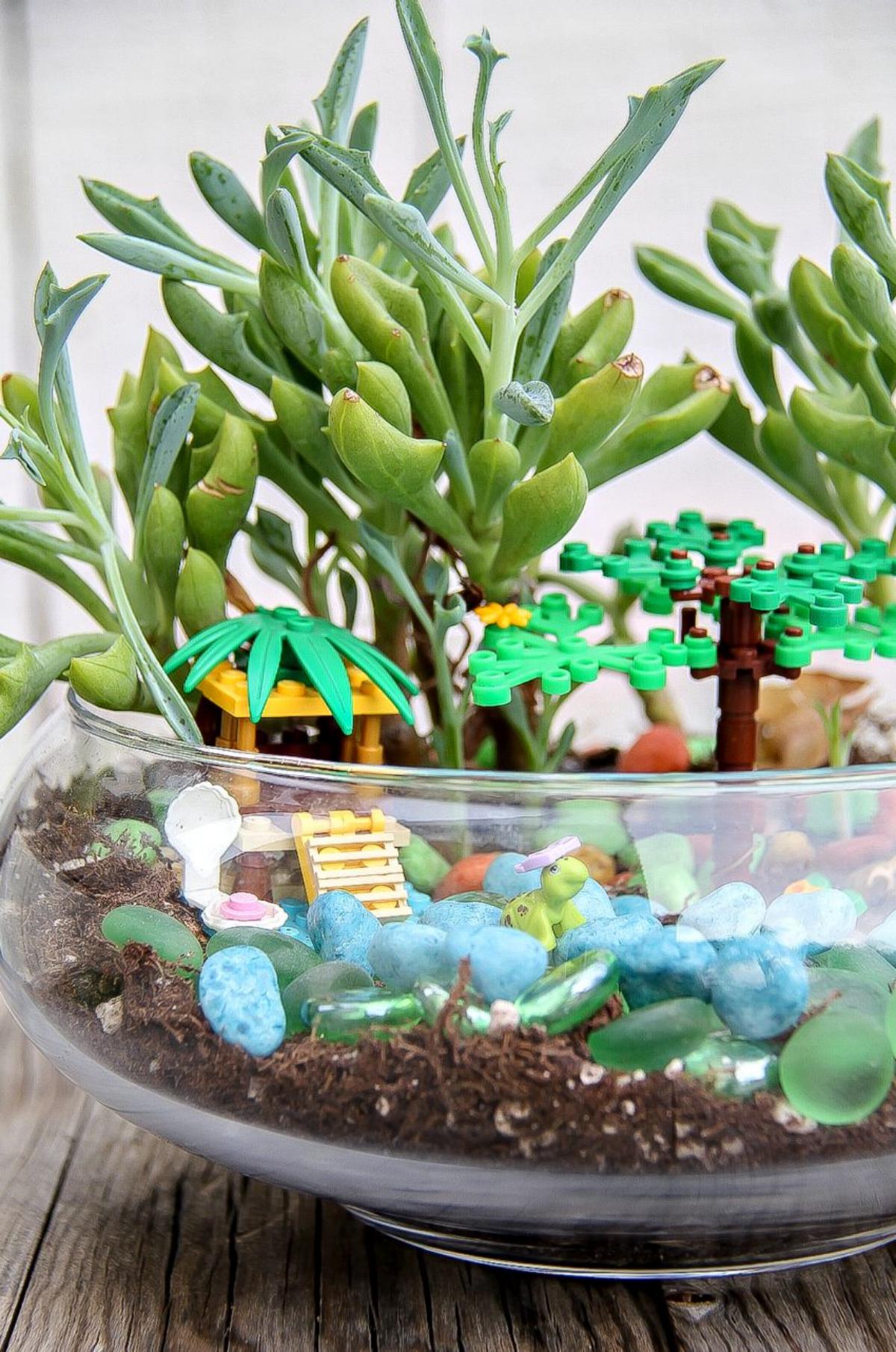 DIY Lego Terrarium
