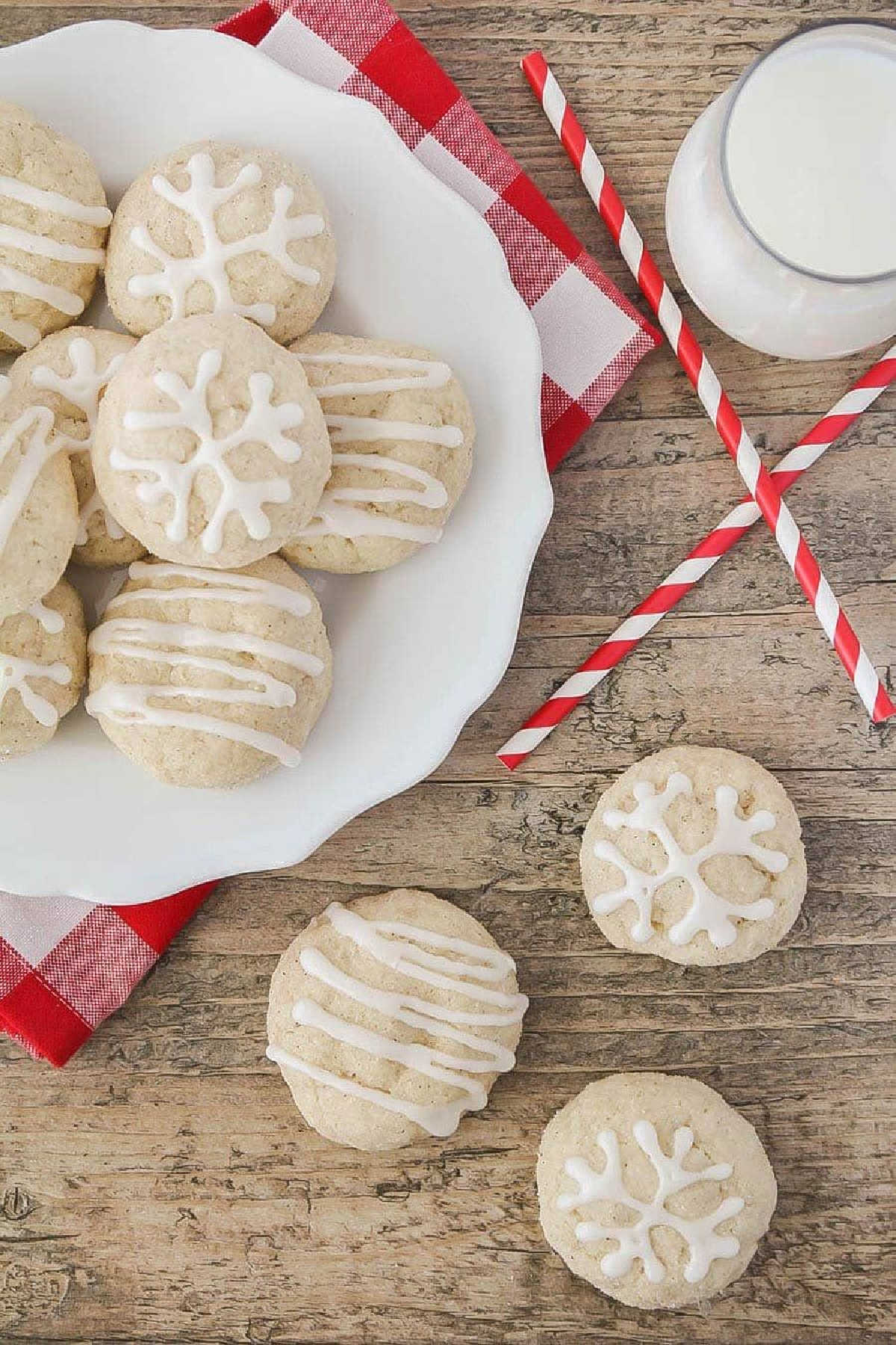 Eggnog Christmas Snickerdoodles