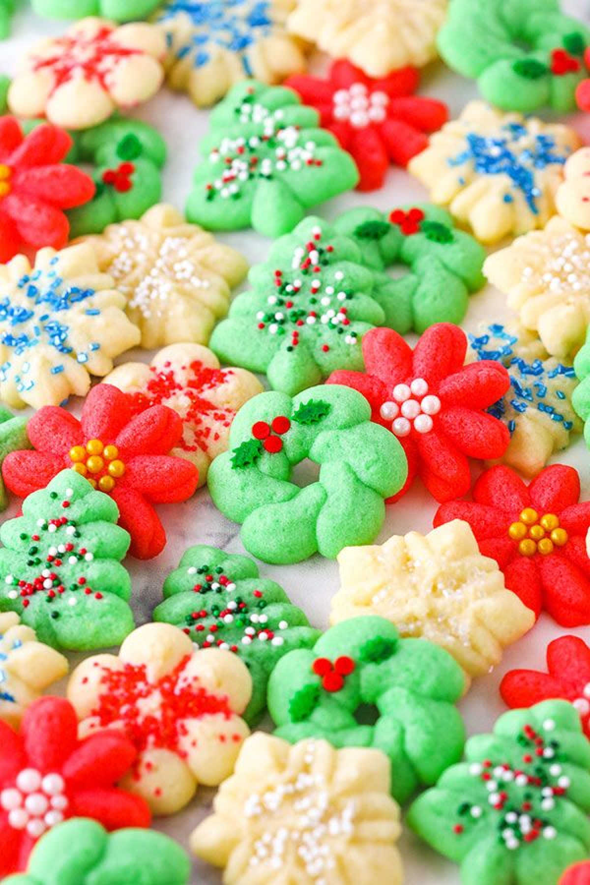 German Spritz Christmas Cookies