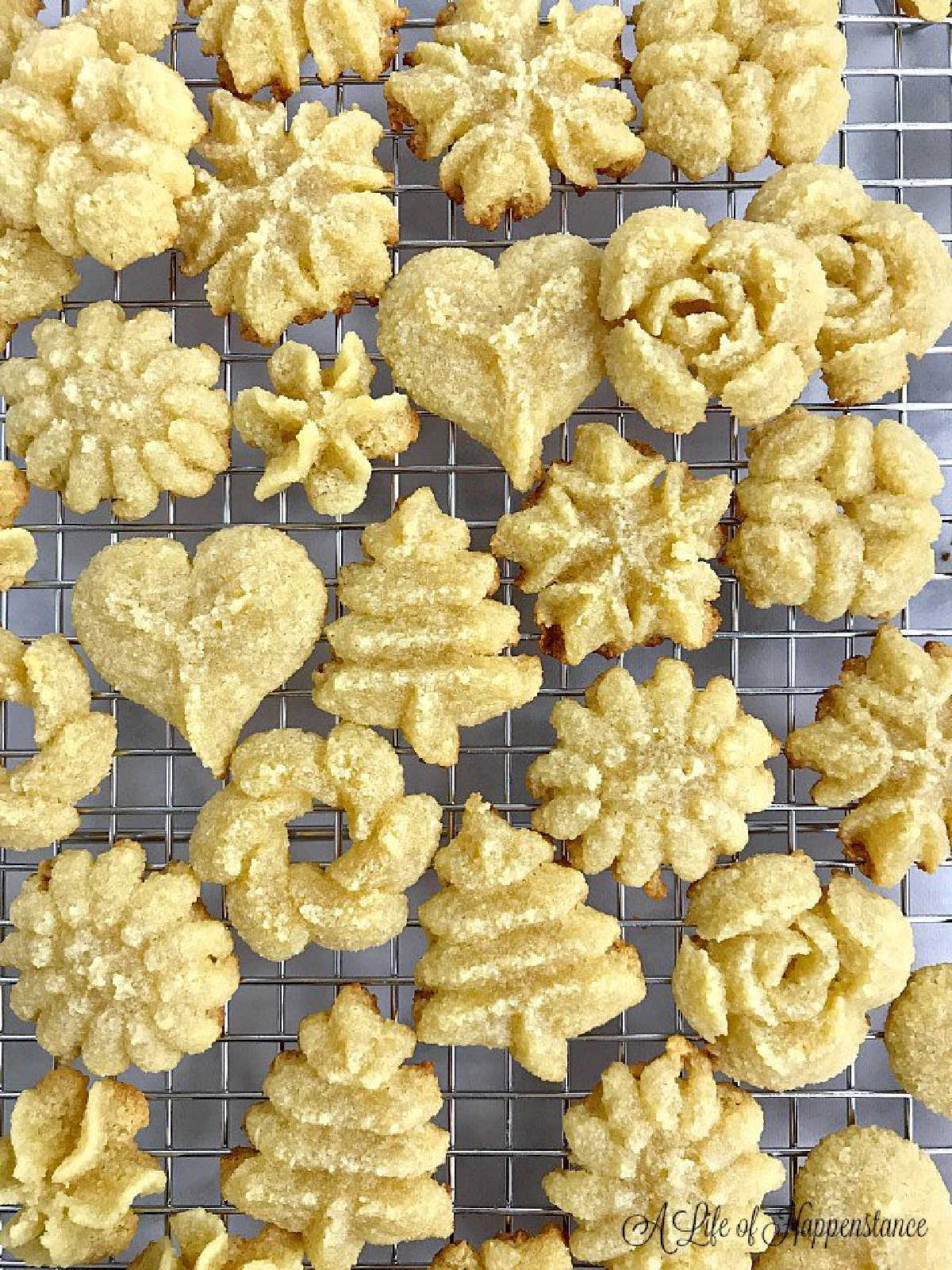Gluten Free Christmas Spritz Cookies