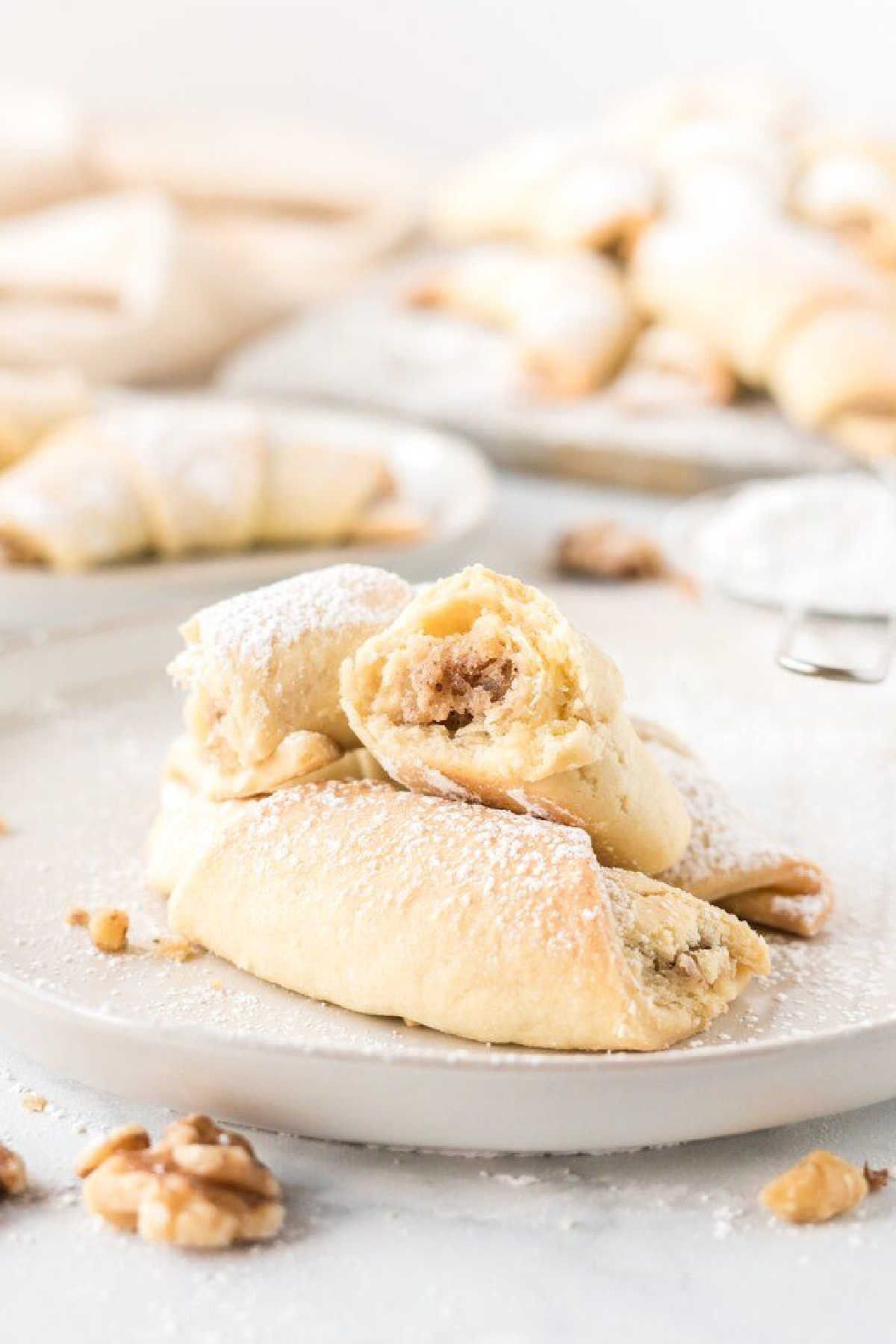 Hungarian Kifli Christmas Cookies