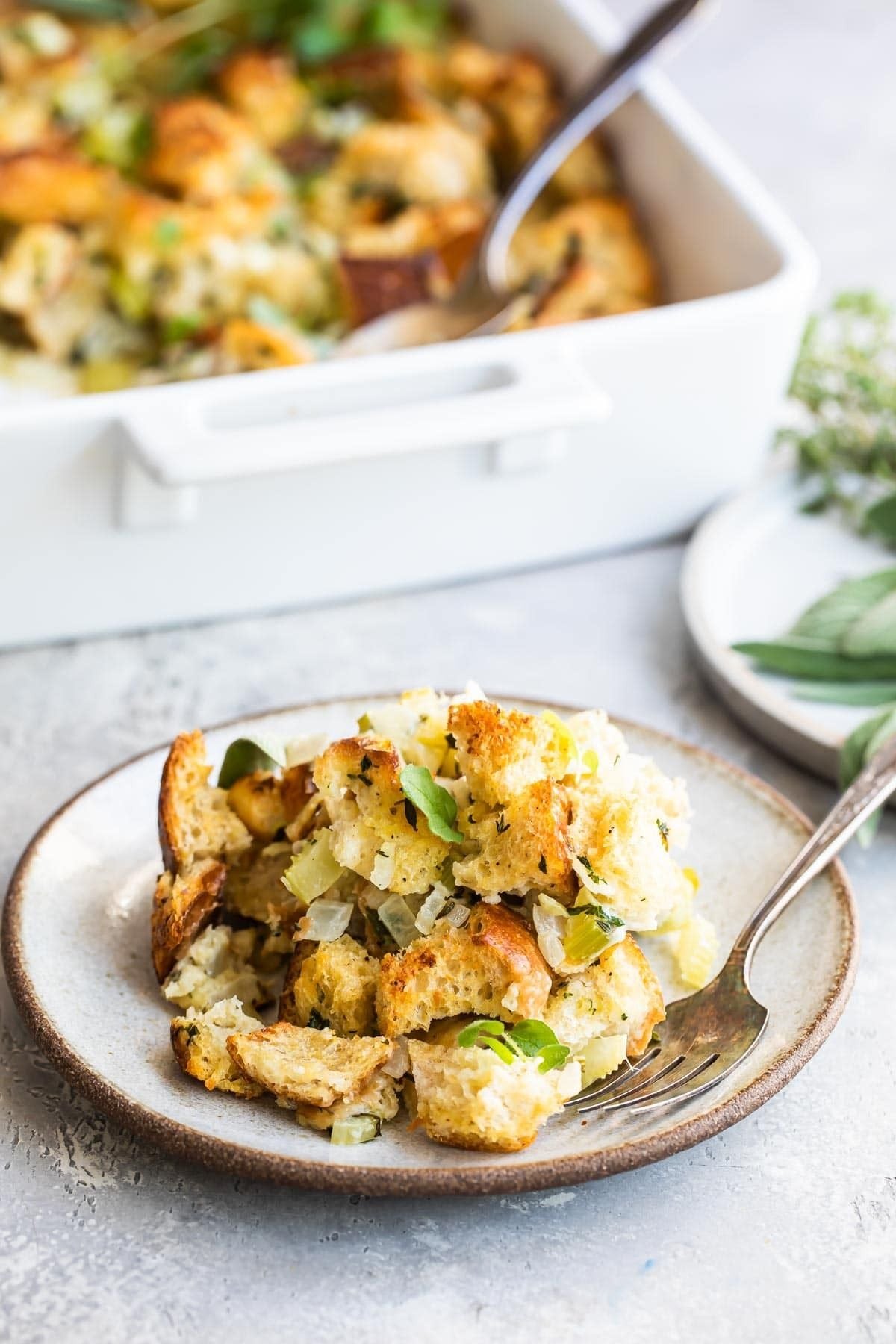 Make Ahead Christmas Stuffing