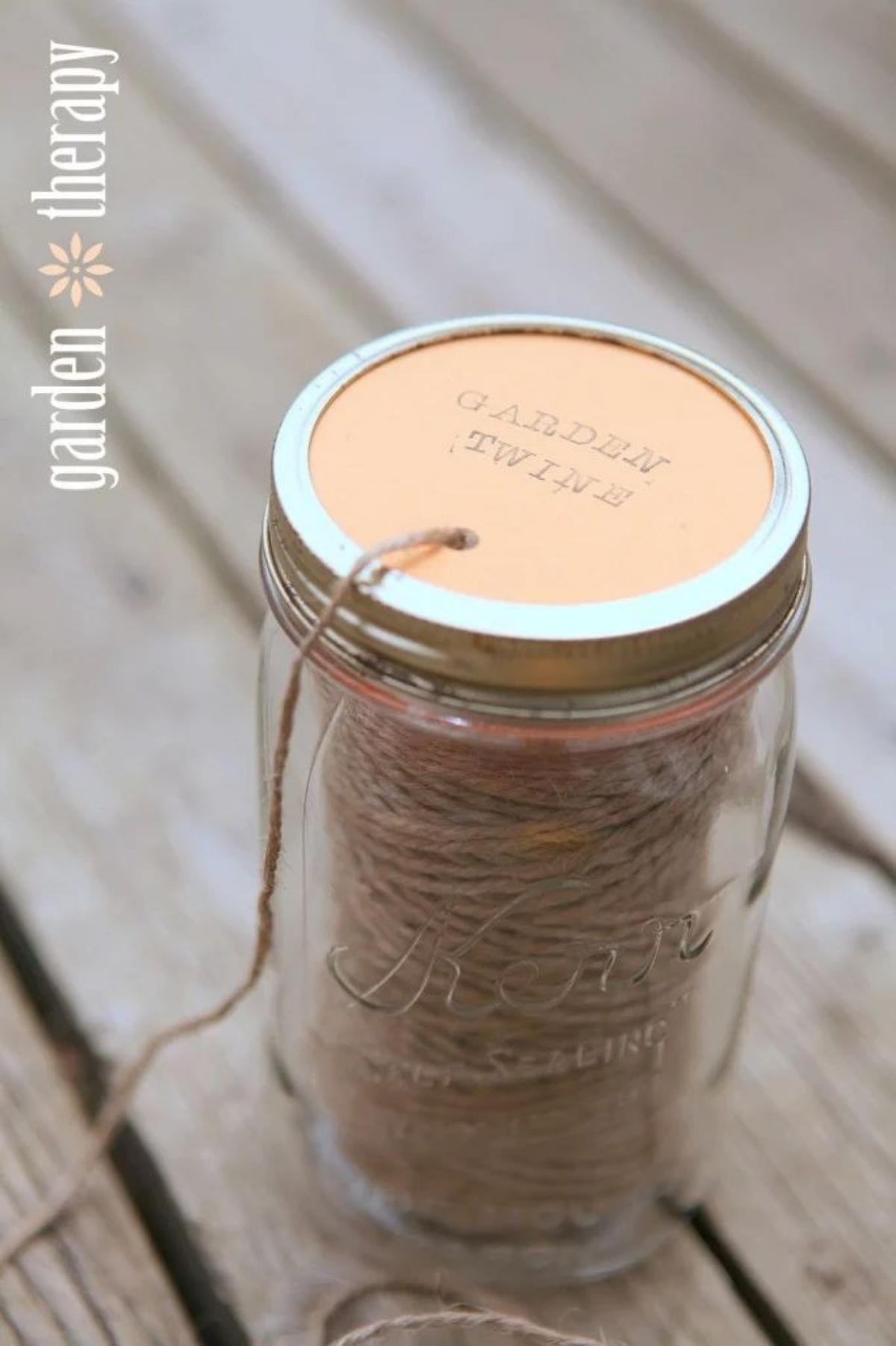 Mason Jar Garden Twin Dispenser