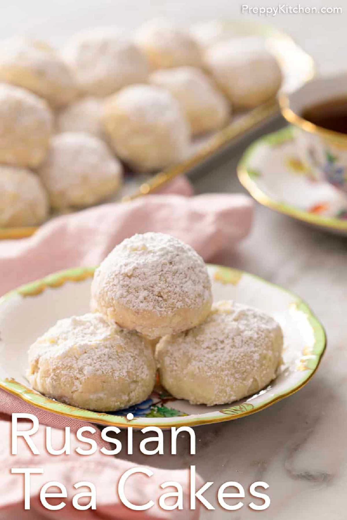 Russian Christmas Tea Cakes