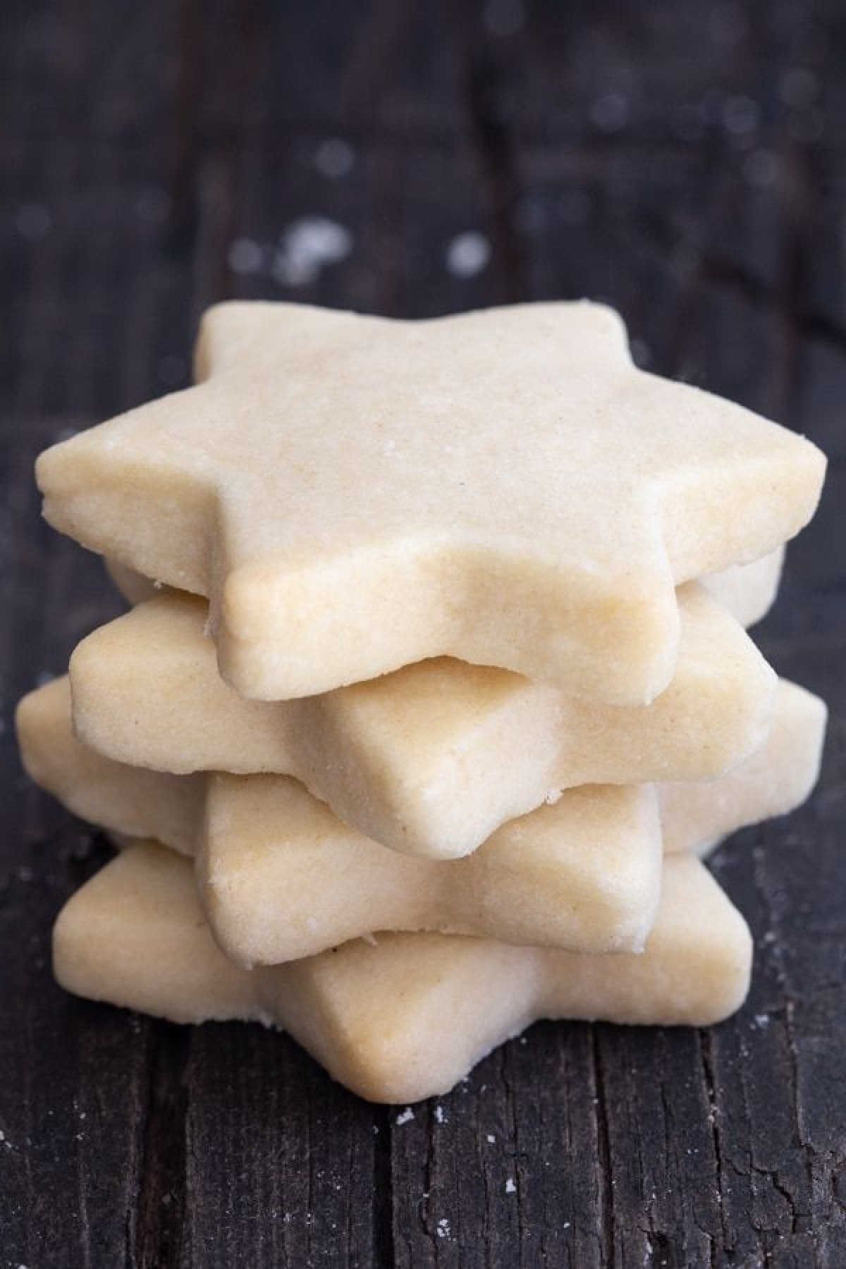 Simple Shortbread Christmas Cookies