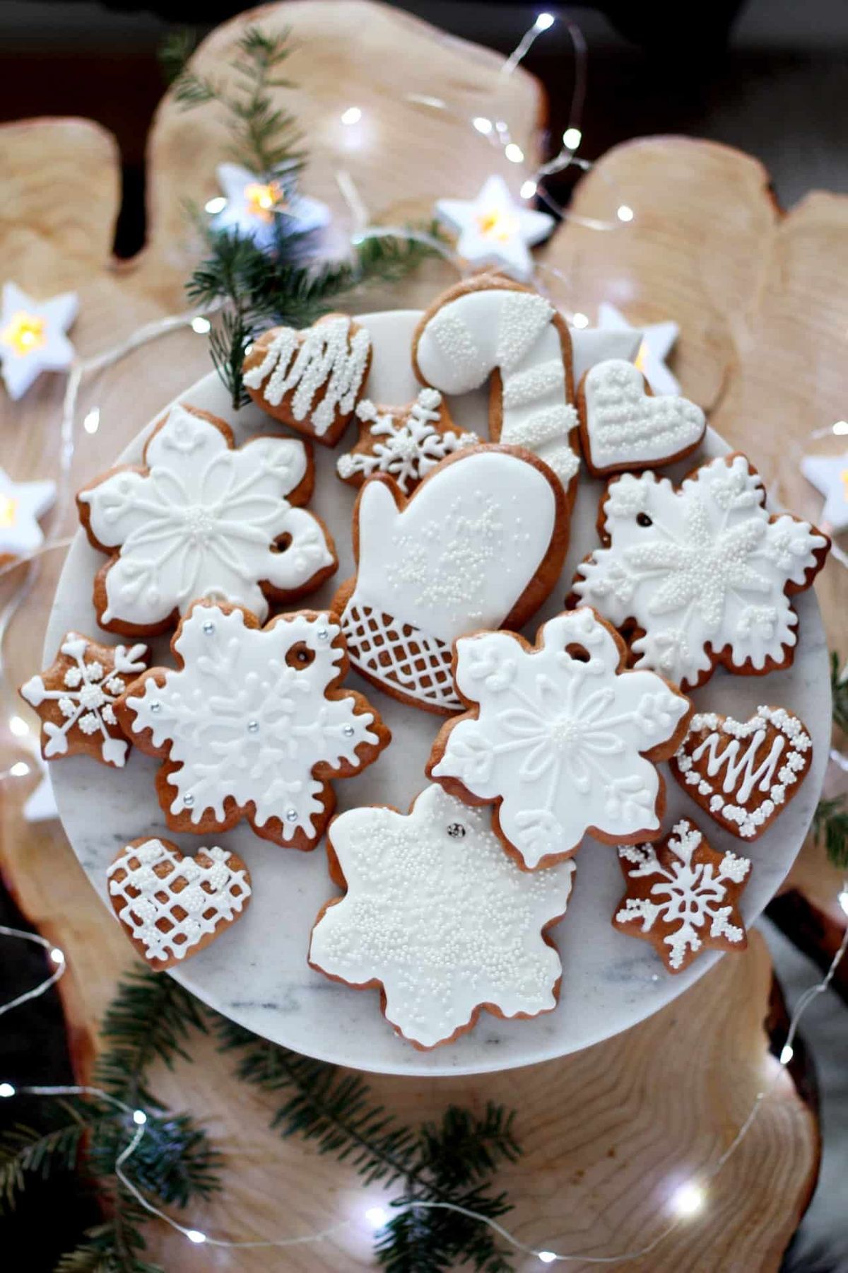 Soft Christmas Gingerbread Cookies