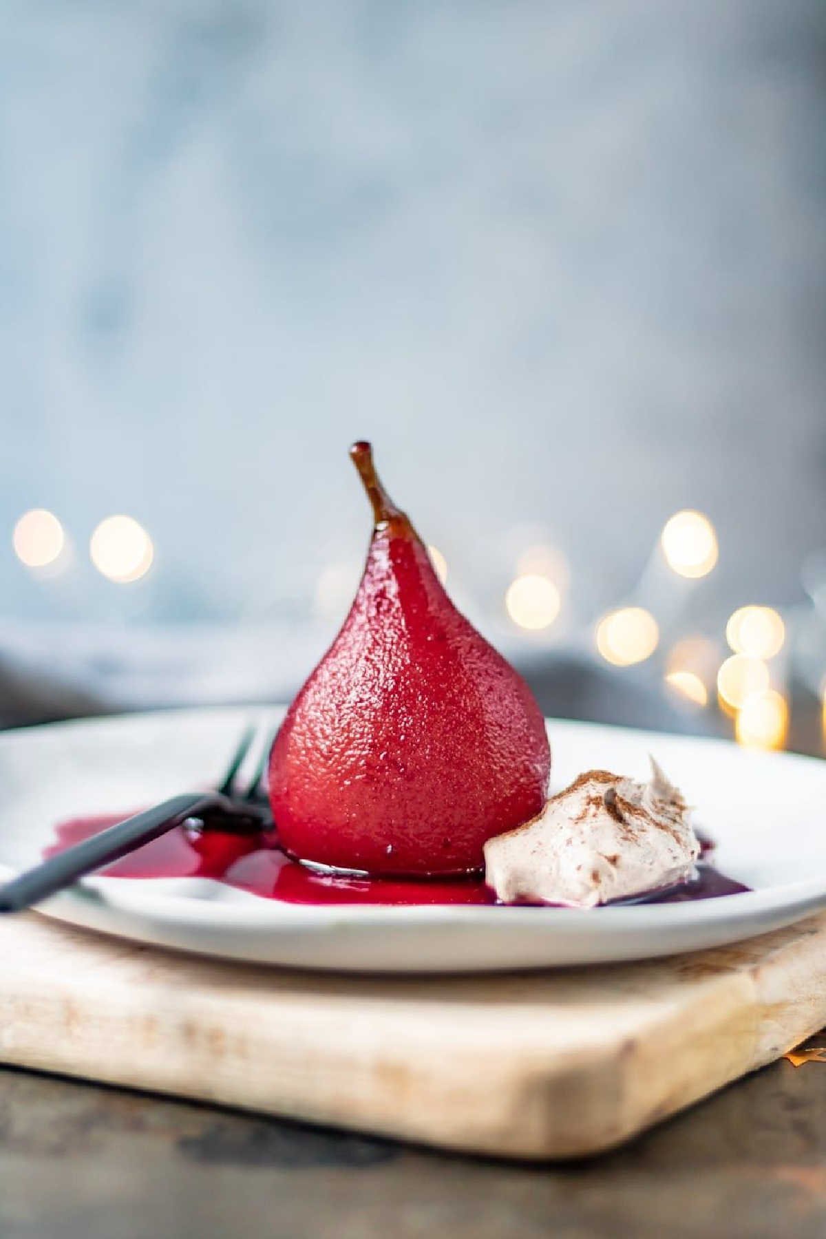 Spiced Poached Pears