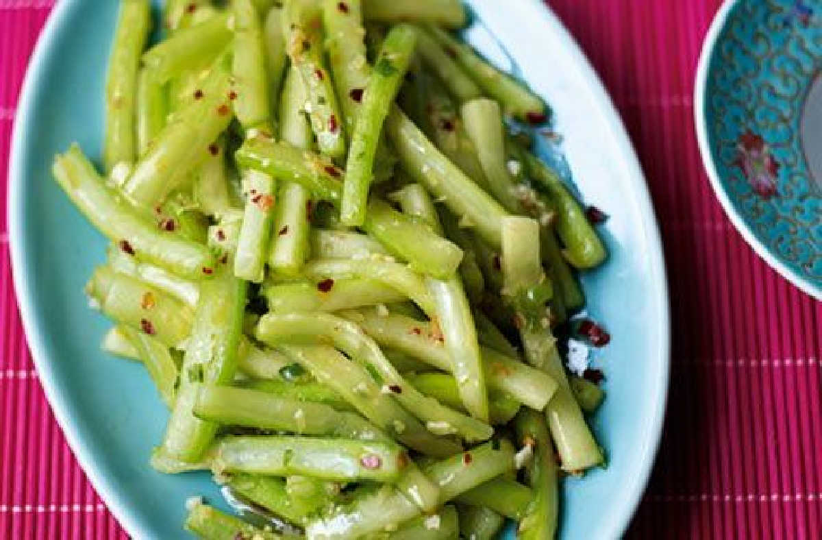 Stir Fried Cucumber