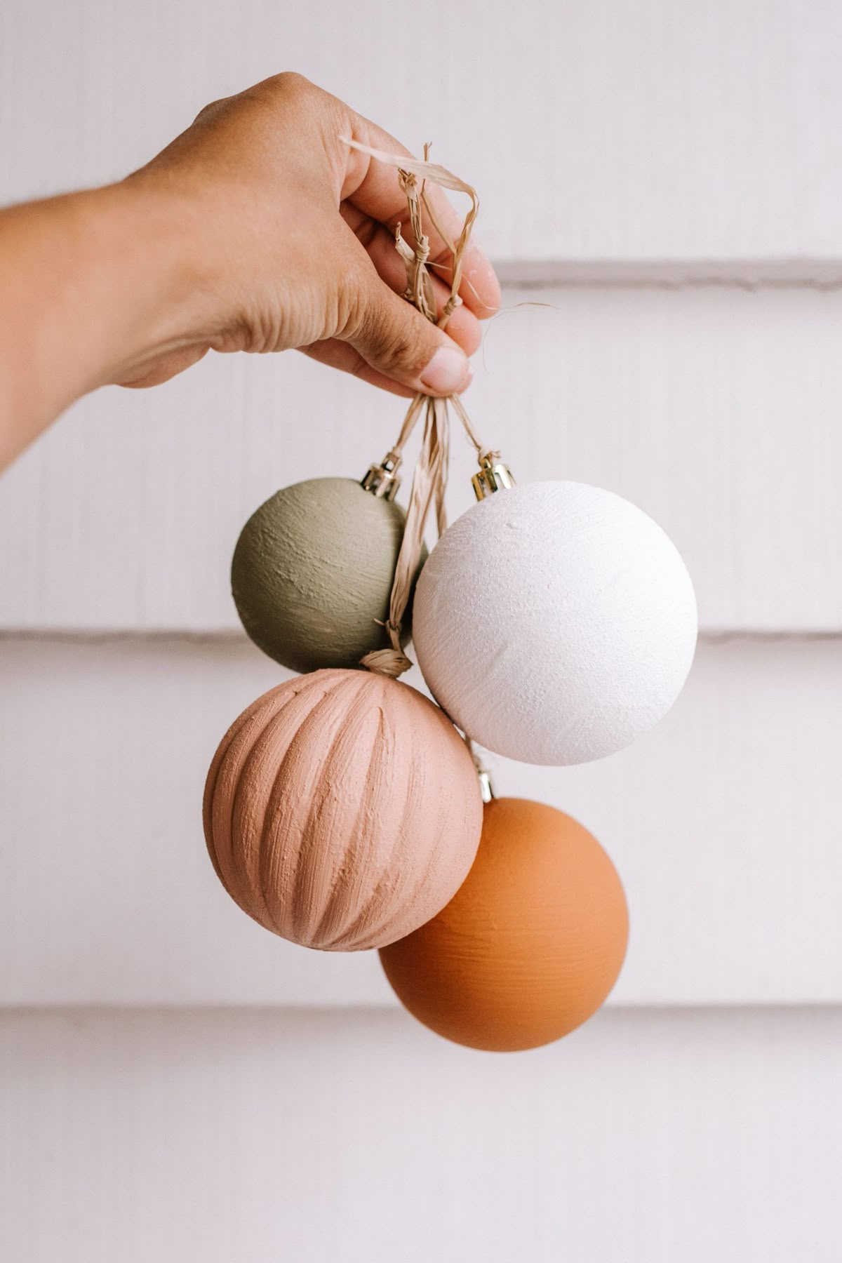 Terracotta Christmas Ornaments