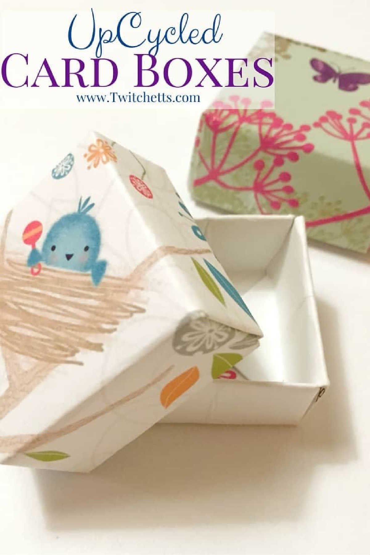 Up-cycled Gift Boxes