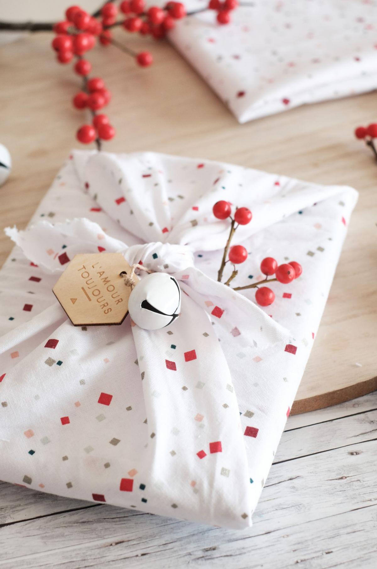 Bright White Reusable Gift Wrapping