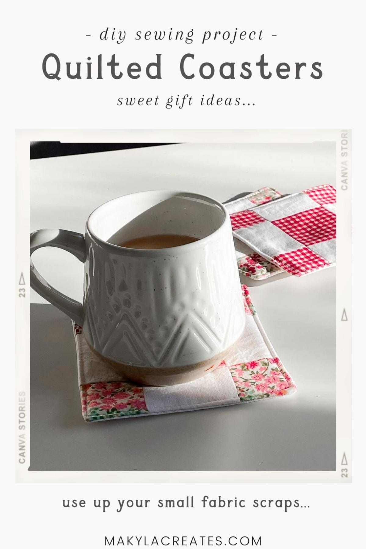 Handmade Fabric Coasters