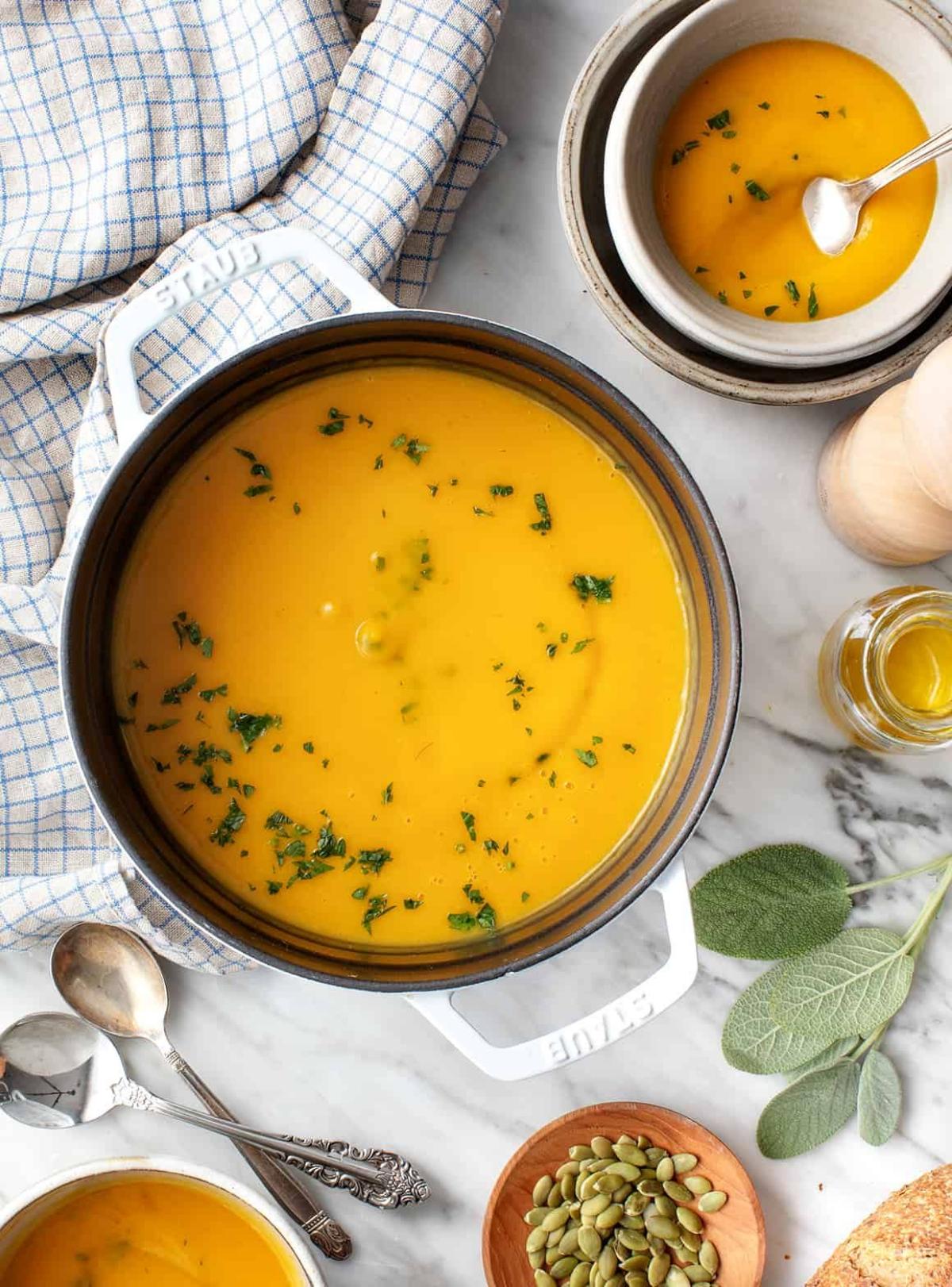 Rosemary Squash Soup