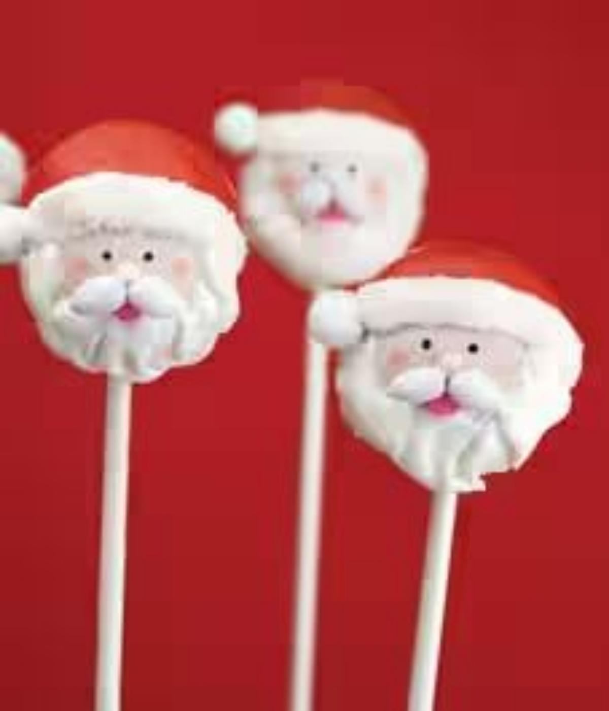Santa Cake Pops