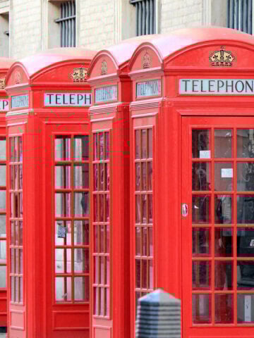 London red phone boxes