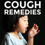 Young girl coughing