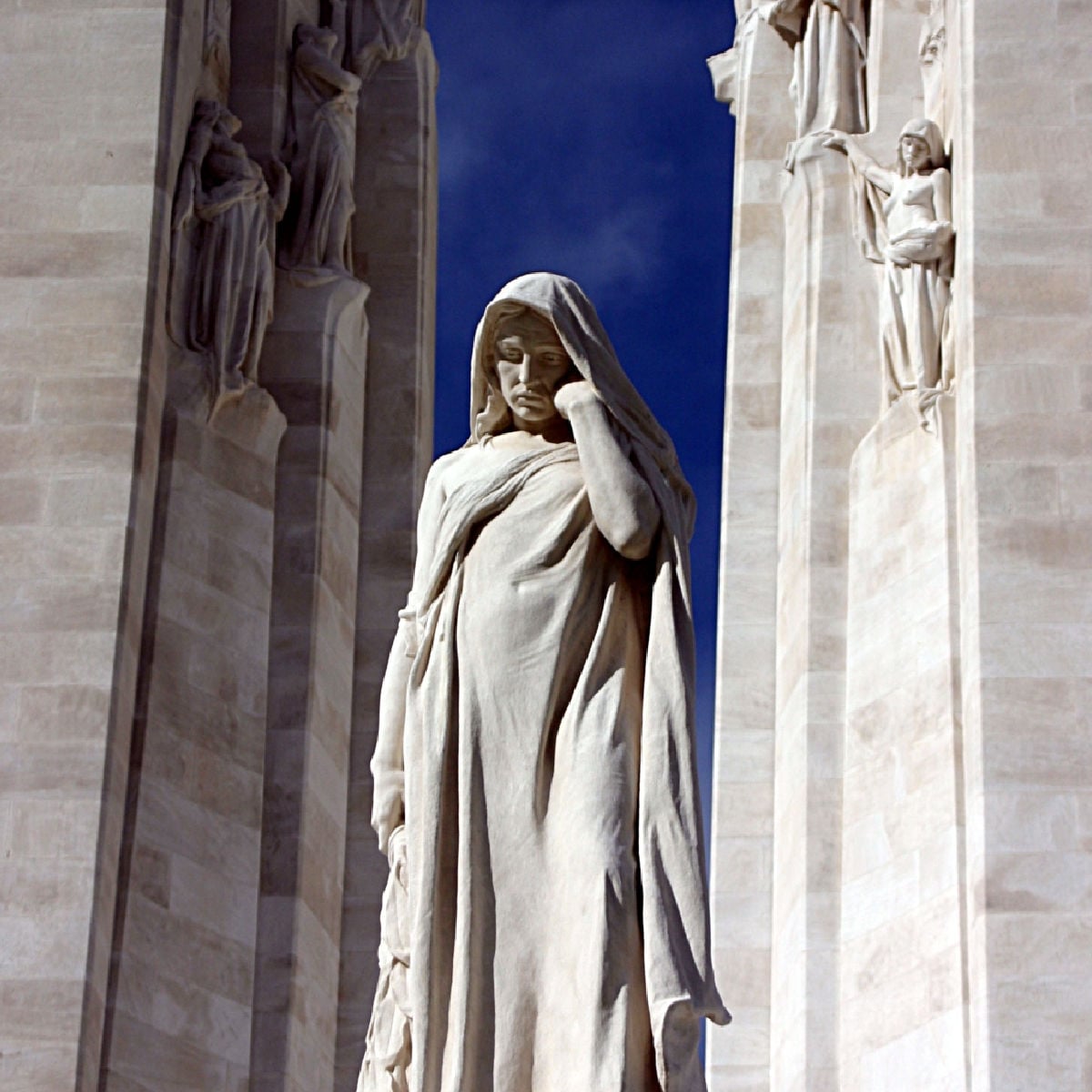 The Canadian National Vimy Memorial near Arras