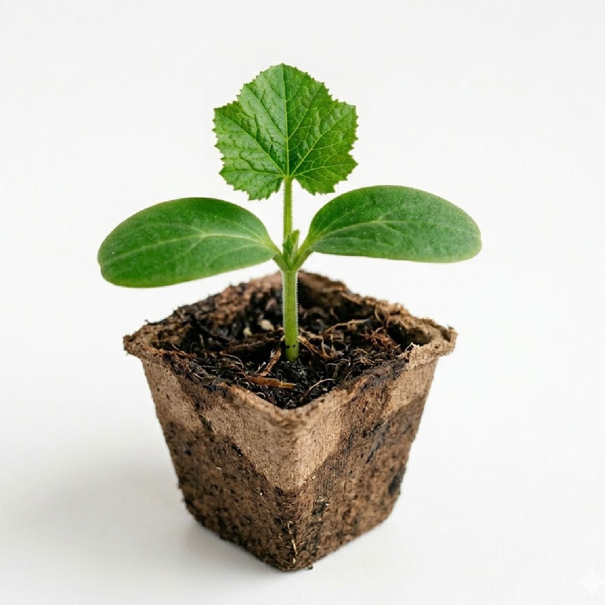 Zucchini seedling