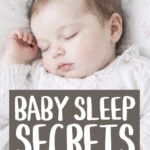 Young baby sleeping