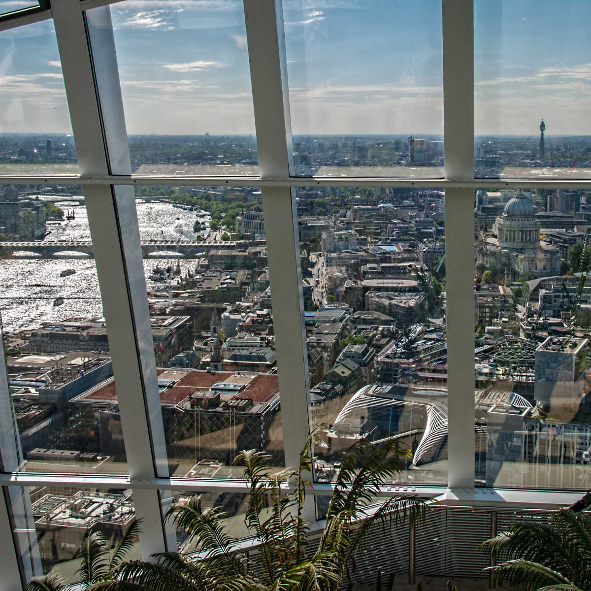 View of London from the Sky Garden