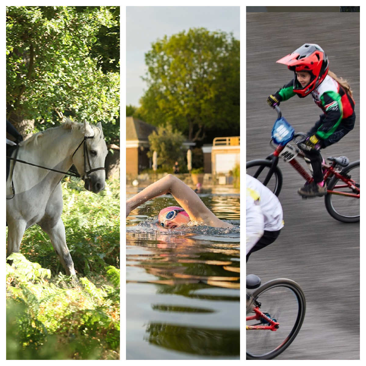 Collage of cool things to do in London outdoors
